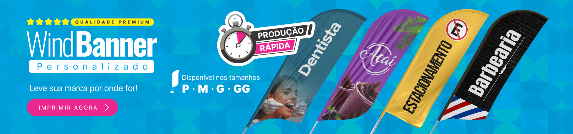 Wind Banner Personalizado
