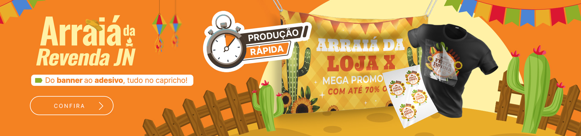 Arraiá da Revenda JN