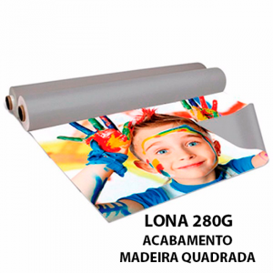 LONA 280G - COM ACABAMENTO      