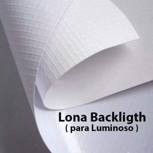 LONA 440G - BACKLIGTH Luminoso     