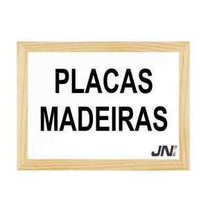 PLACA DE MADEIRA 80 cm Sarrafo 5cm   Lona 440grs  