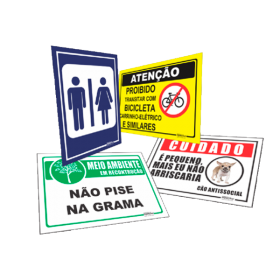 Placa de PS PS 1mm 40x50cm 4x0 Adesivo Branco Sem acabamento Promoção